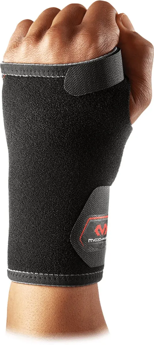 McDavid Verstelbare Polsbandage - One Size - Zwart