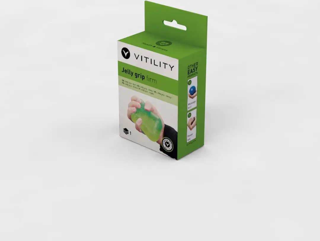 Vitility Jelly Grip Handtrainer - Groen