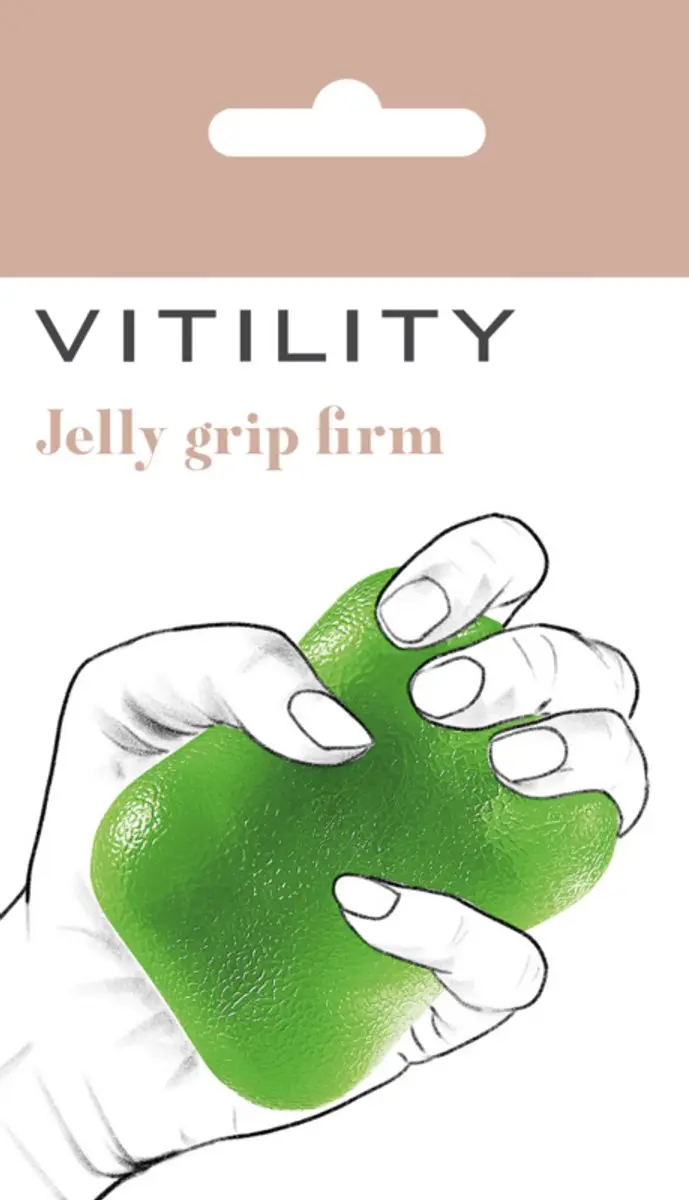 Vitility Jelly Grip Handtrainer - Groen