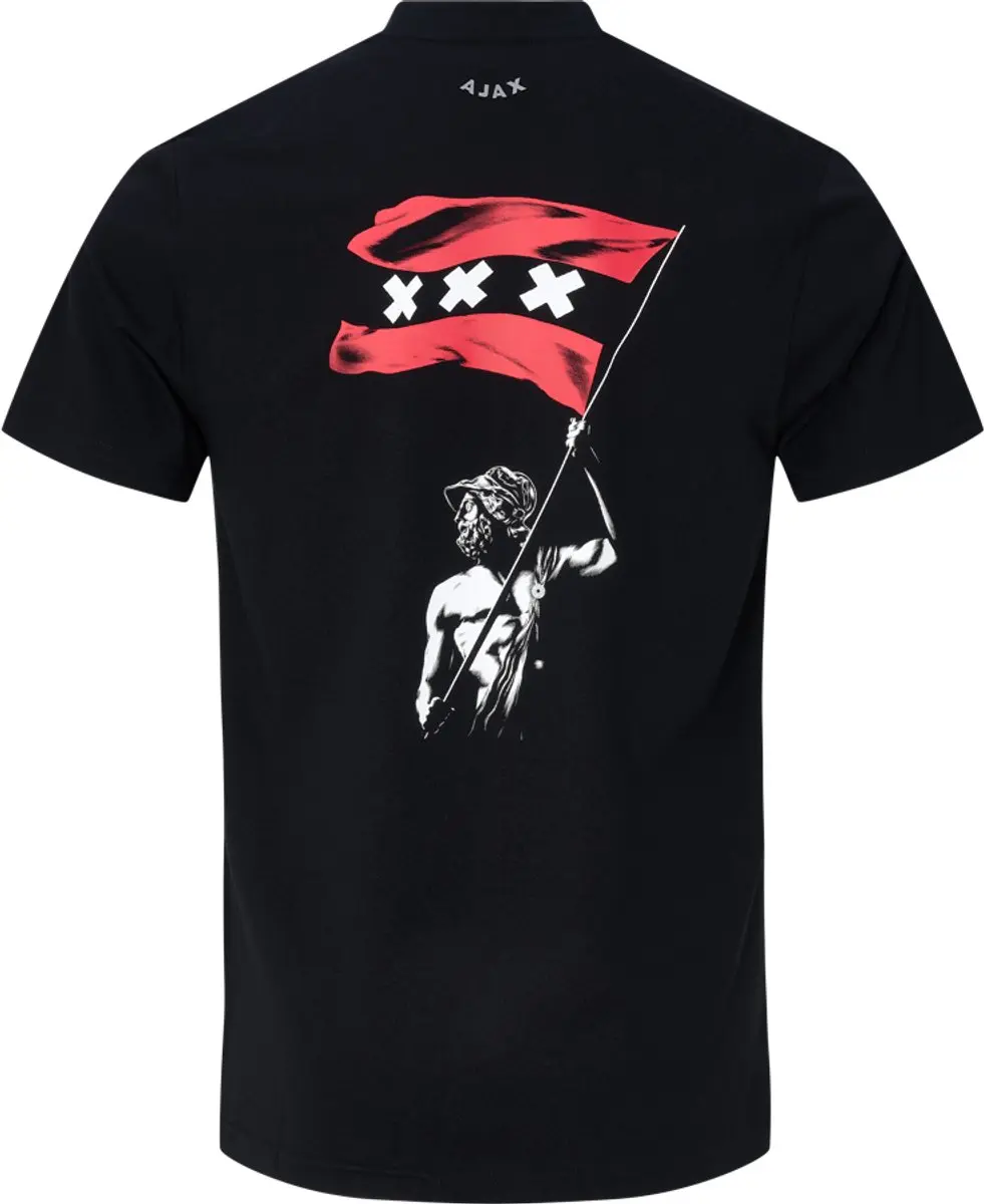Ajax T-shirt Zwart - Maat M