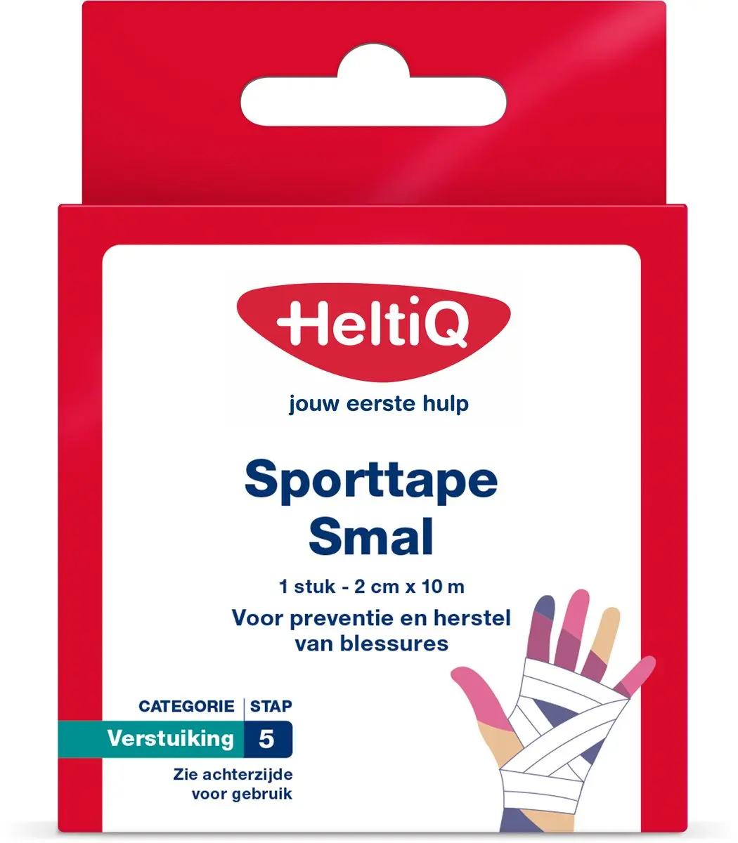 Heltiq Sporttape 2cm x 10m - Wit