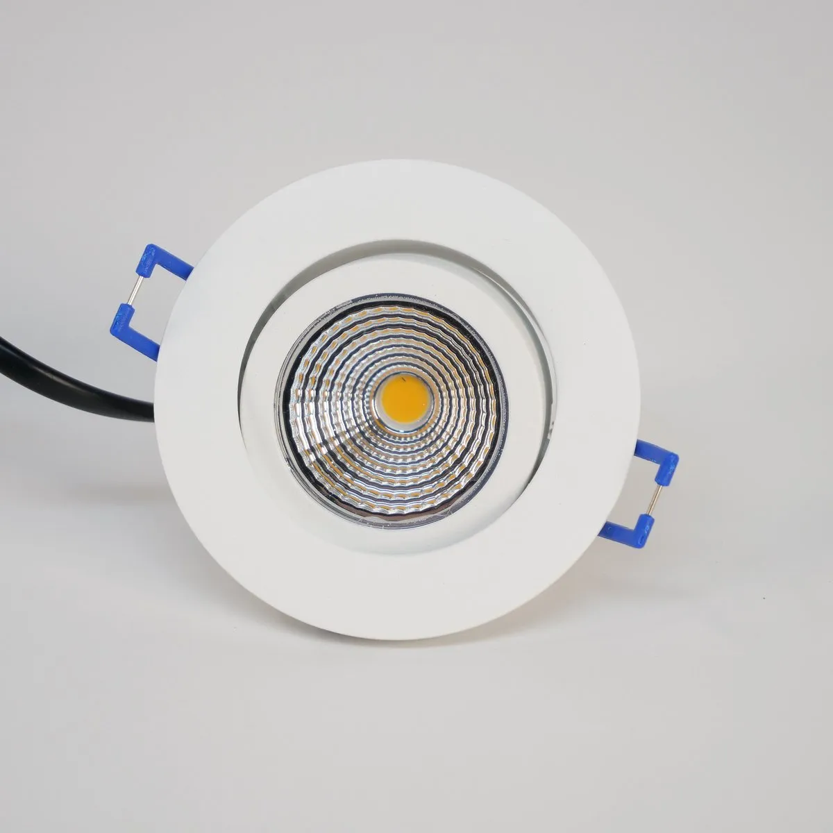 Eglo Saliceto Inbouwspot LED Ø8.8cm Wit - Set van 3 - Kantelbaar