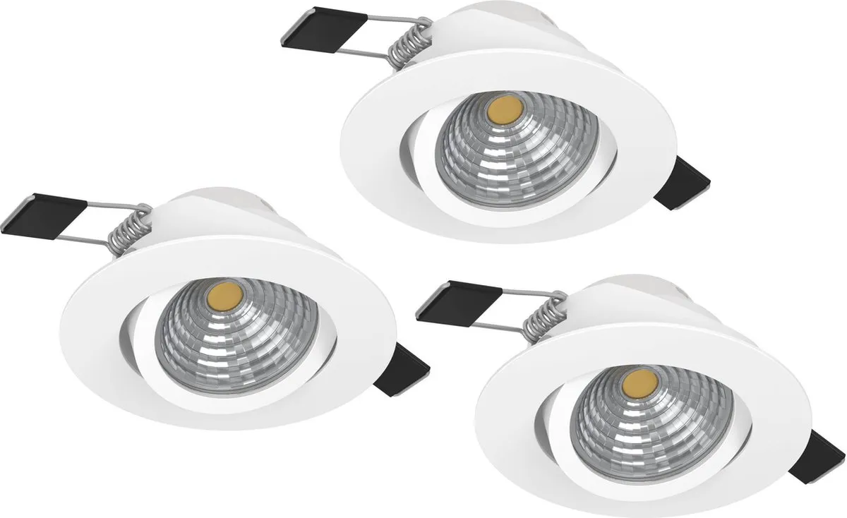 Eglo Saliceto Inbouwspot LED Ø8.8cm Wit