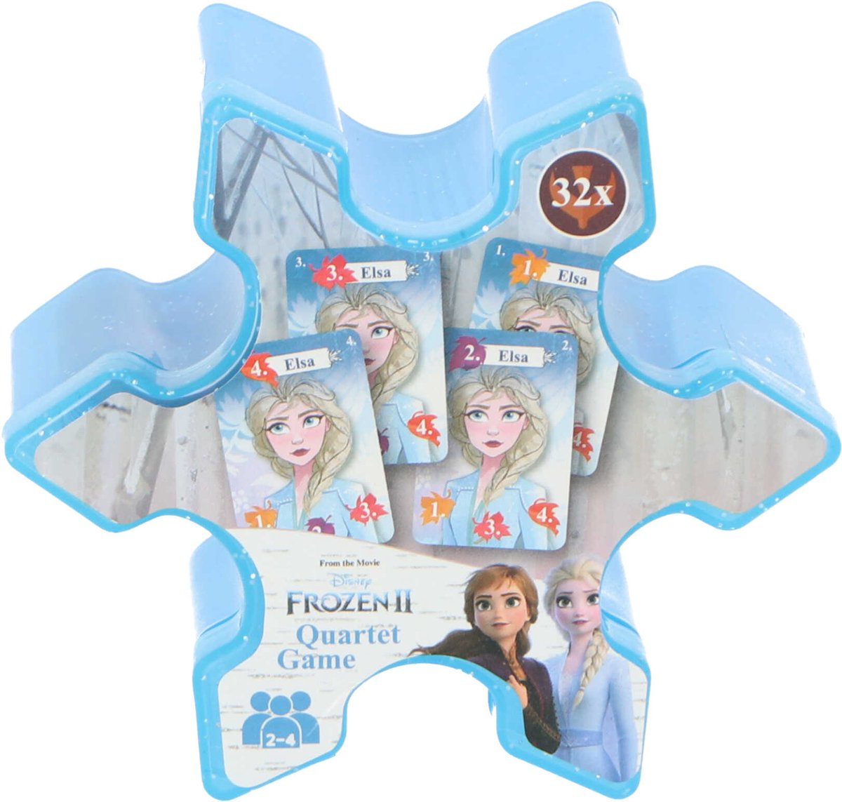 Disney Frozen 2 Spellenset Junior Karton Blauw 3-delig - 5949043763105