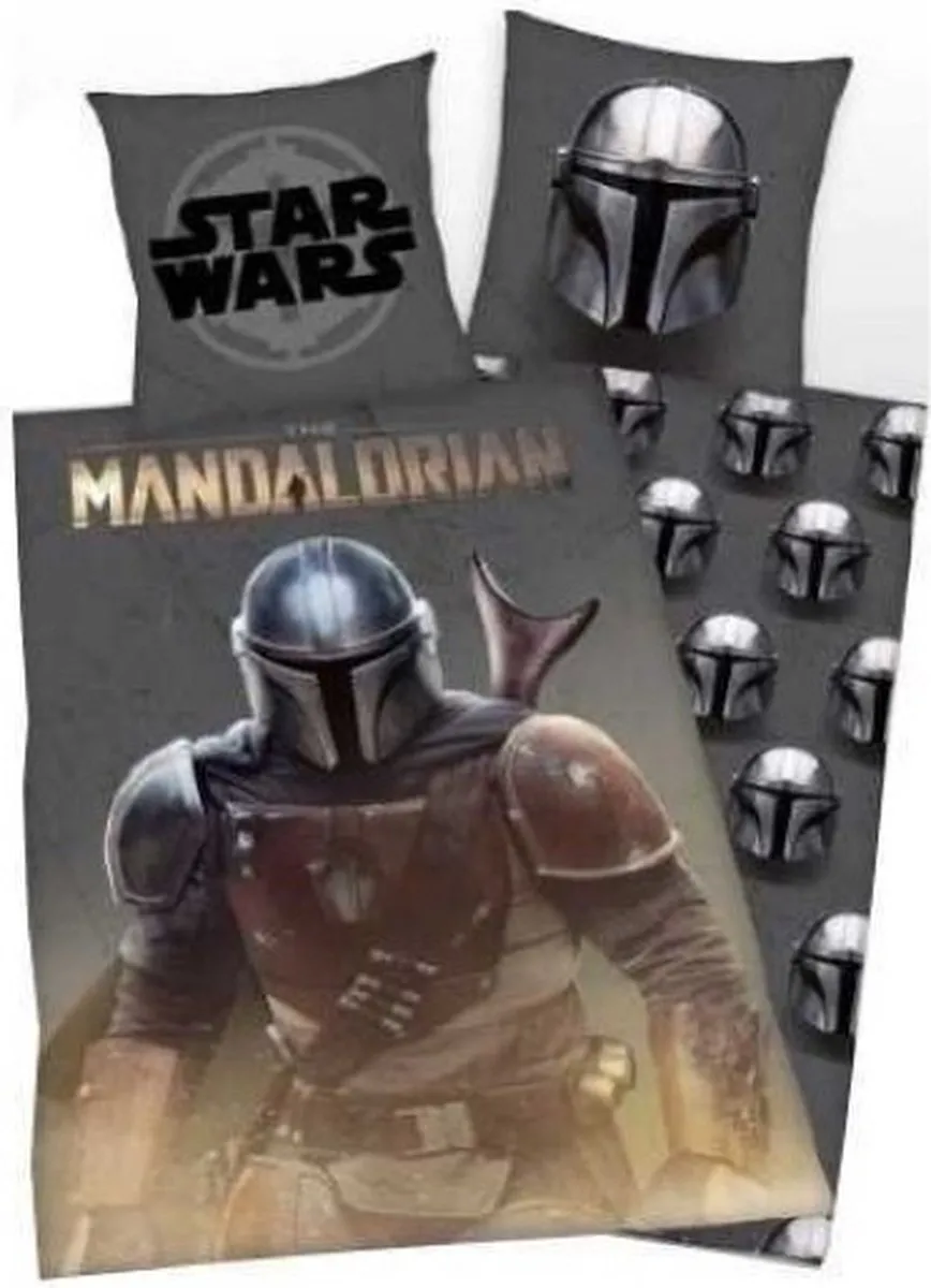 Star Wars The Mandalorian Dekbedovertrek 140x200cm