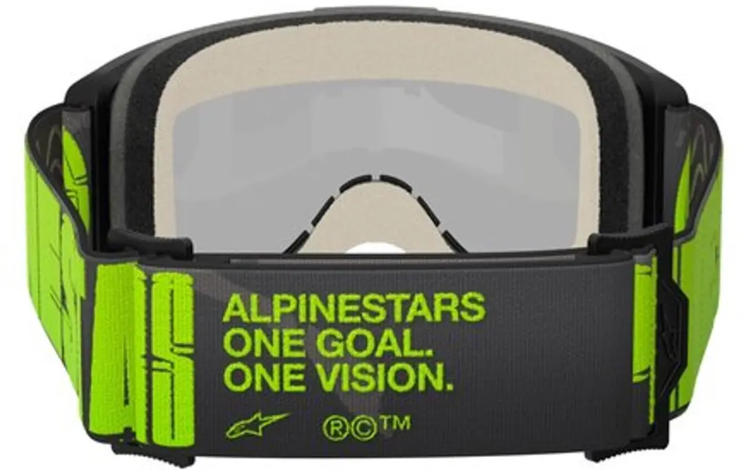 Alpinestars Vision 5 Hollow Off-road Bril - Zwart Mirror Silver