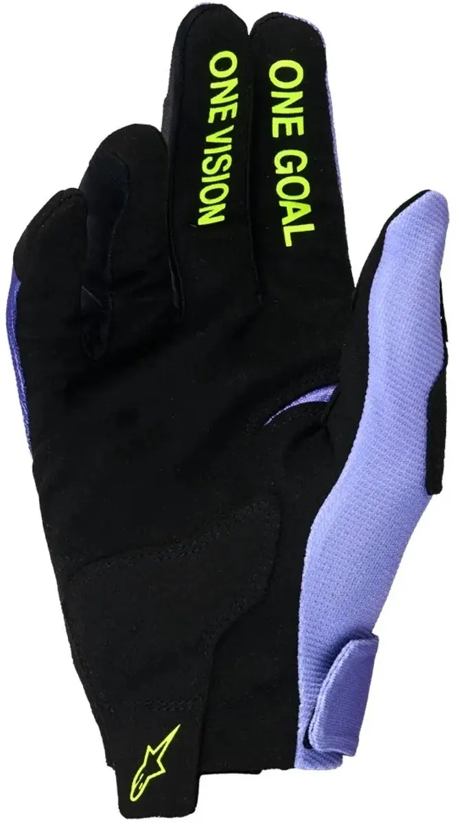 Alpinestars Radar Off-road Handschoenen - Paars/Geel 2XL