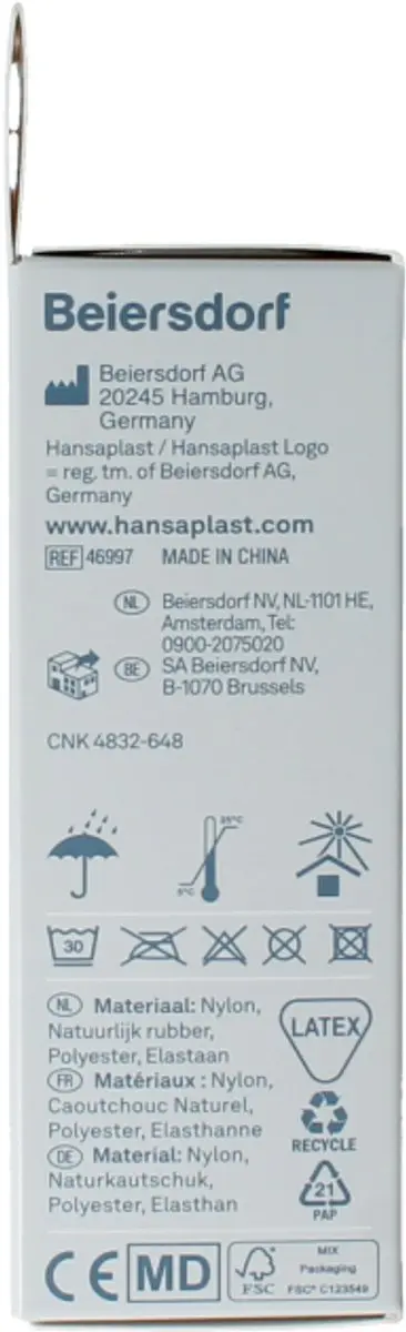 Hansaplast Comfort Enkelbandage S/M - Neutraal