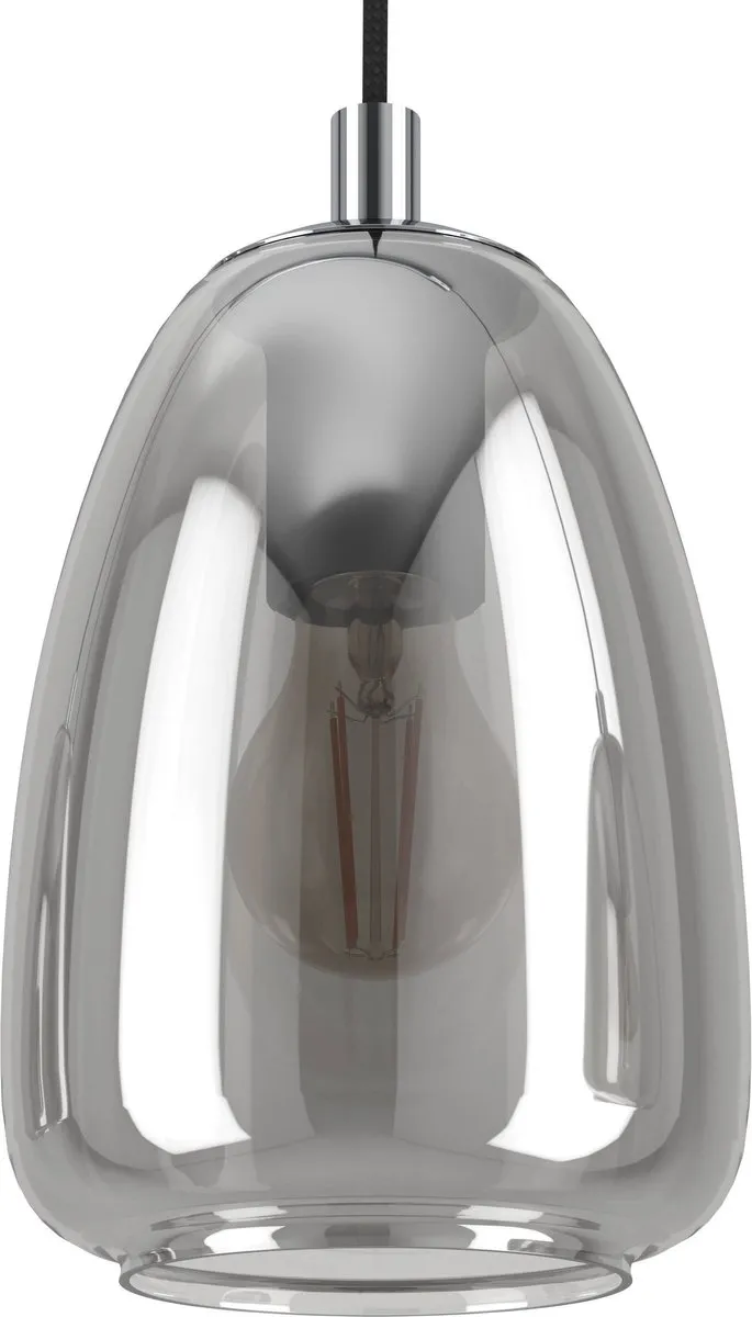 Eglo Alobrase Hanglamp 5xE27 - Ø54cm - Chroom