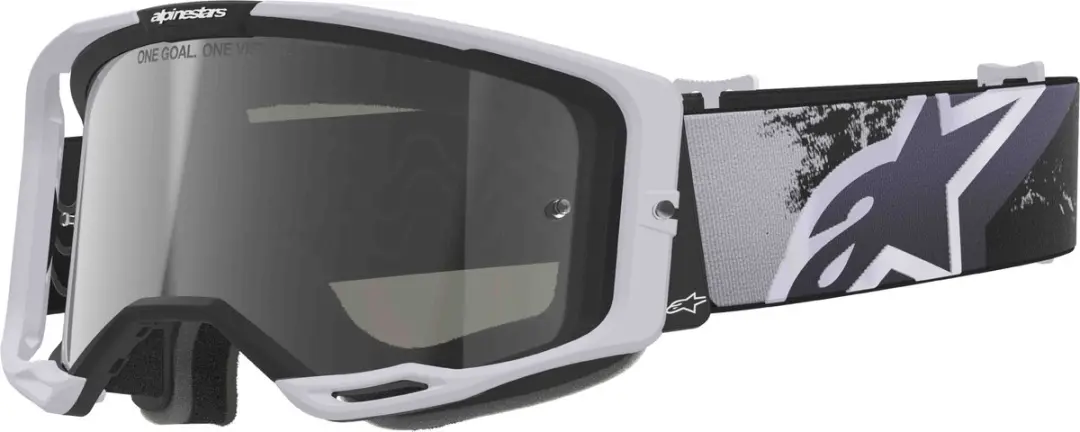 Alpinestars Vision 8 Lahnd Motocrossbril - Zwart/Grijs - afbeelding 6 van 6