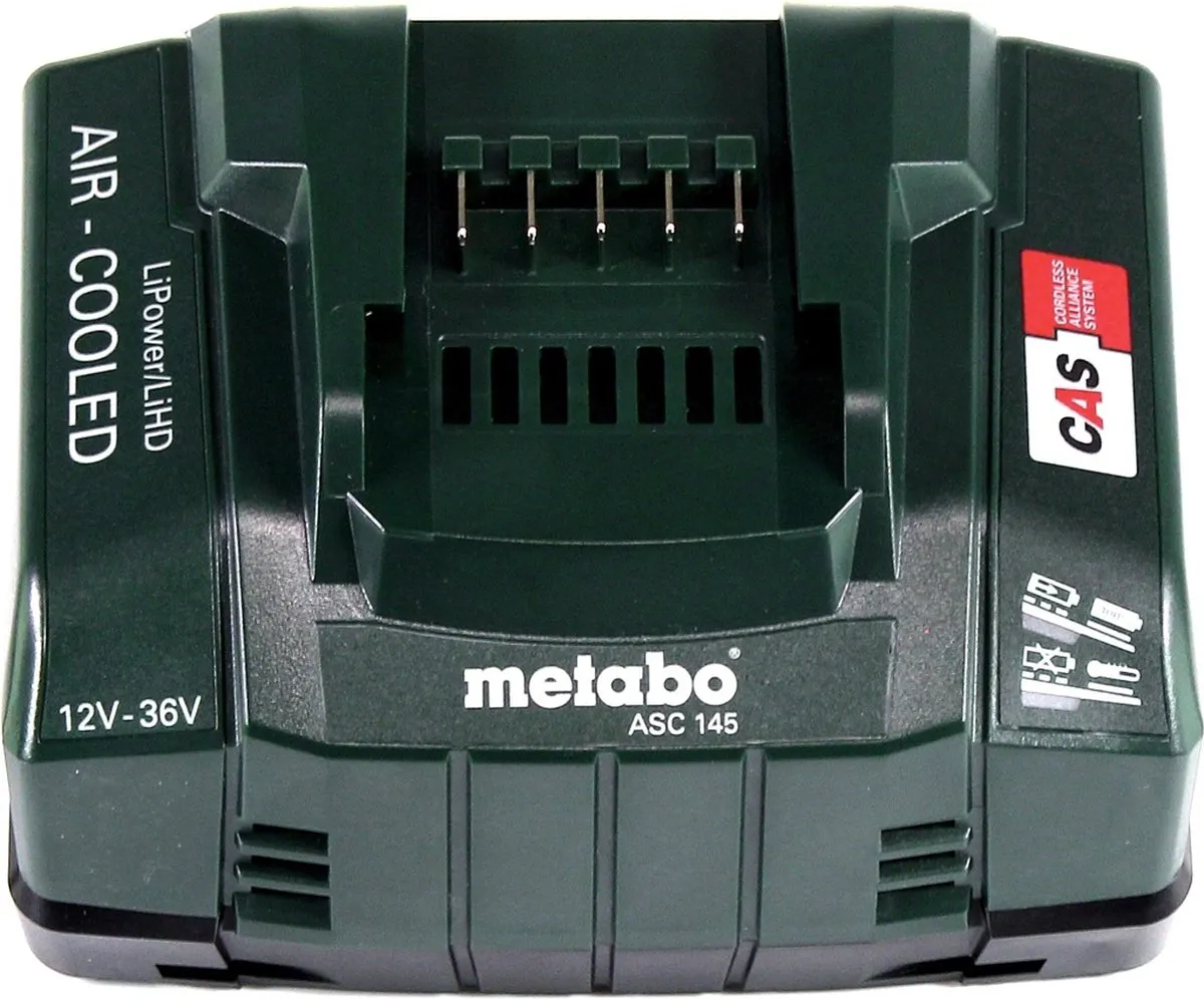 Metabo Li-Power 18V 4.0Ah CAS Accu Set - 2x + ASC 145 Snellader