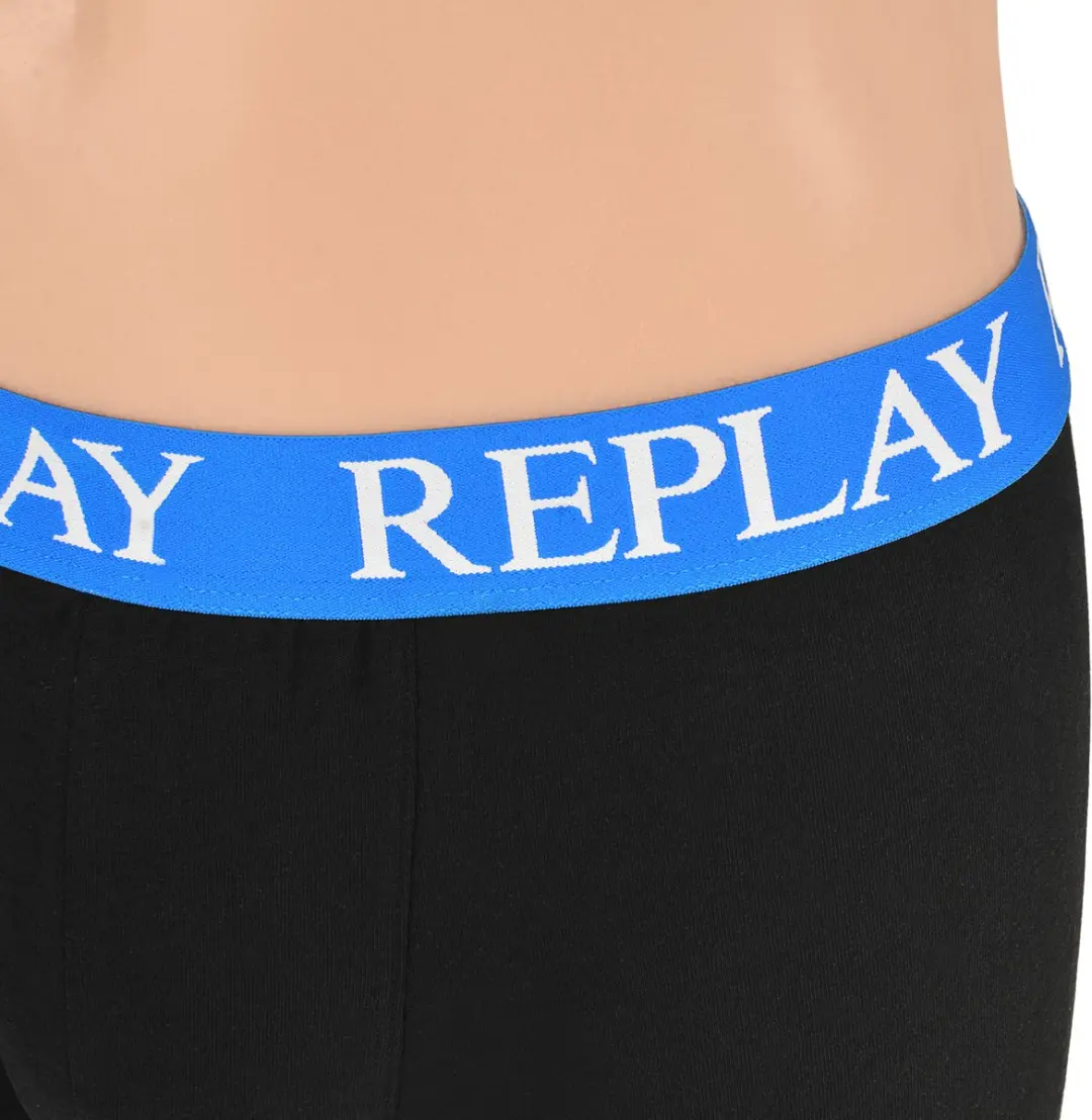 Replay Heren Boxershorts Set 6 Stuks - L - Zwart