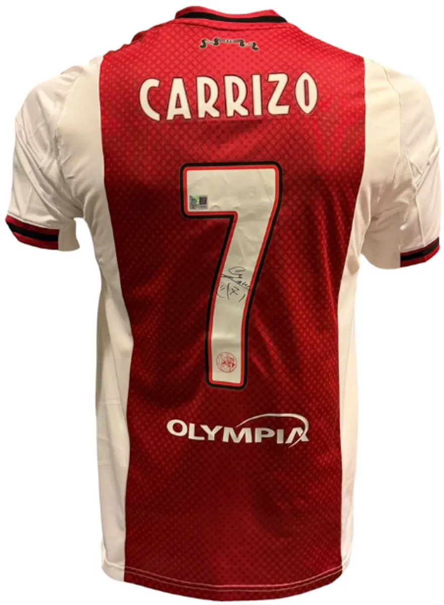 Ajax Maher Carrizo Gesigneerd Thuisshirt 25/26