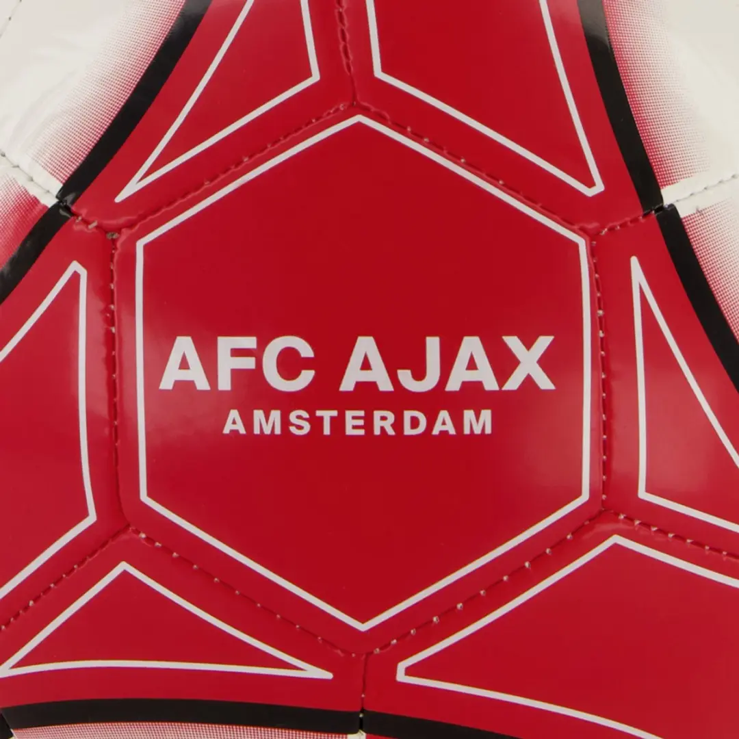 Ajax Minibal Rood/Wit - Ø2