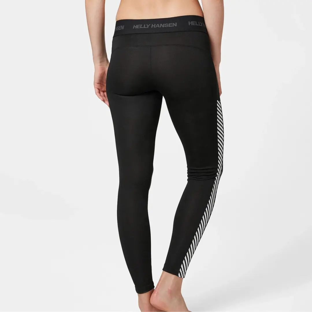 Helly Hansen Lifa Thermobroek Vrouwen - Maat L - Zwart/wit