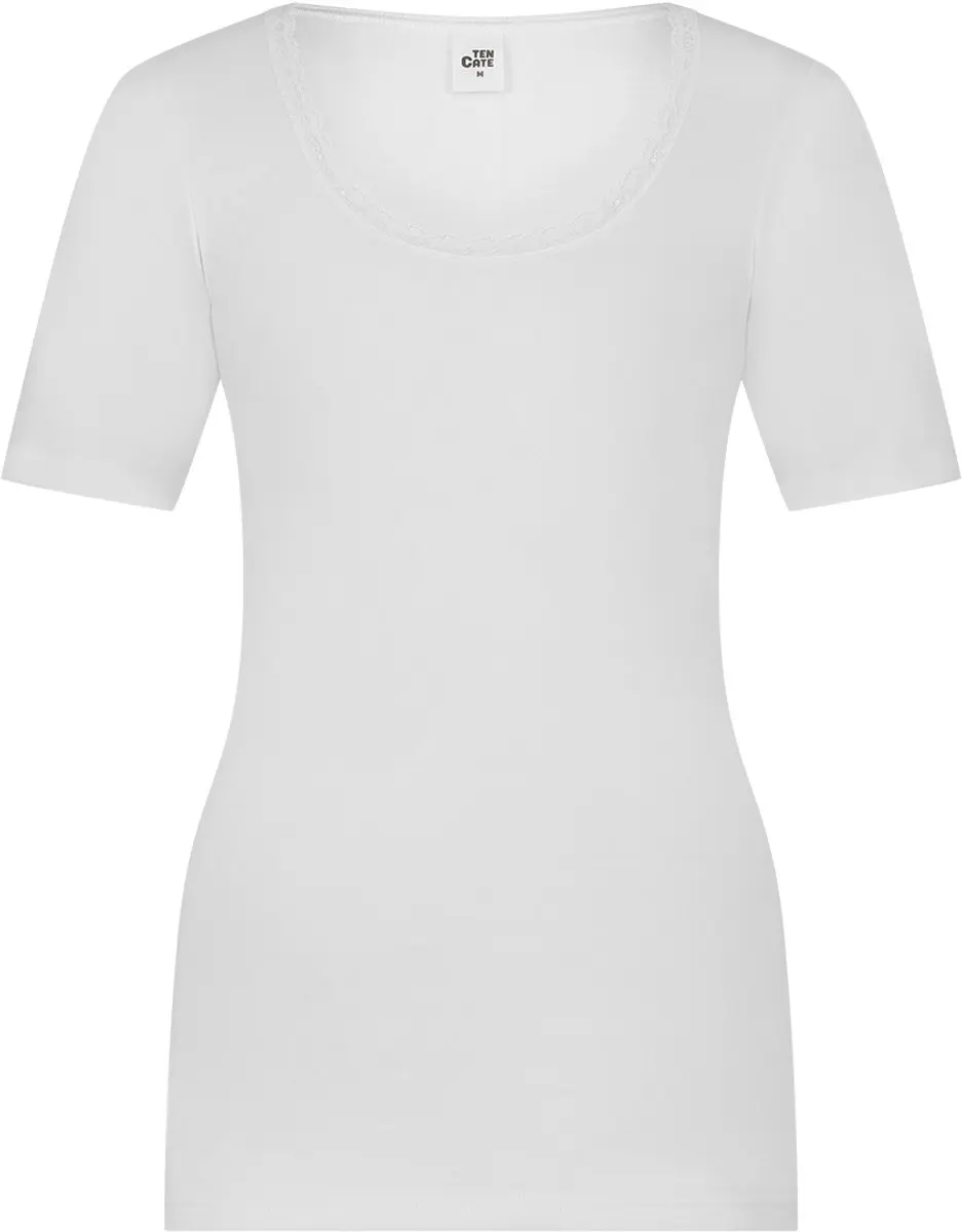 Ten Cate Thermo T-shirt Lace Snow White Dames