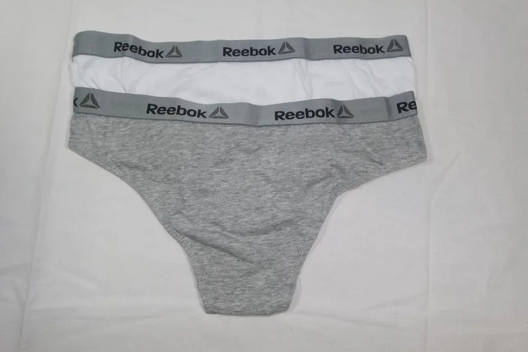 Reebok 2-pack Dames Ondergoed L - Wit/Grijs