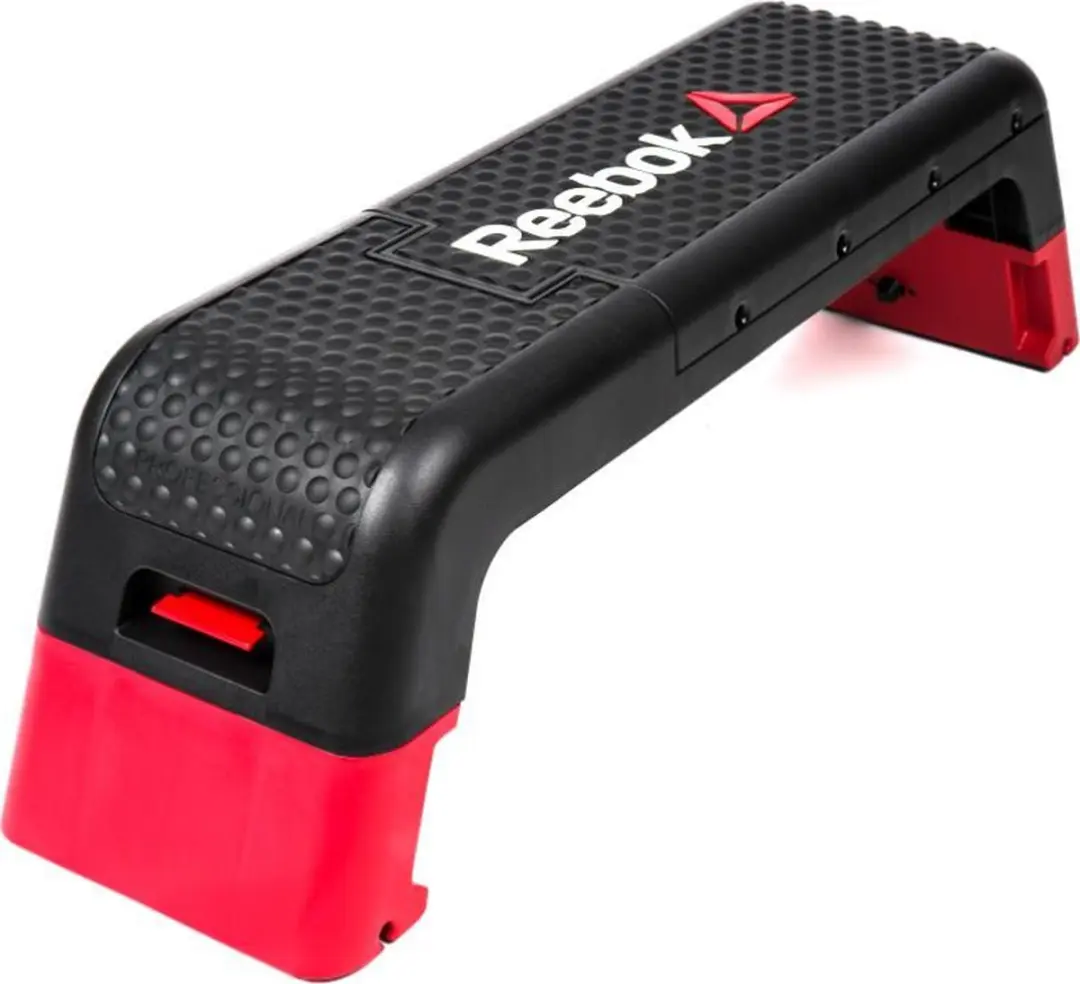 Reebok Studio Fitness Deck 121x33x20cm - Zwart/Rood