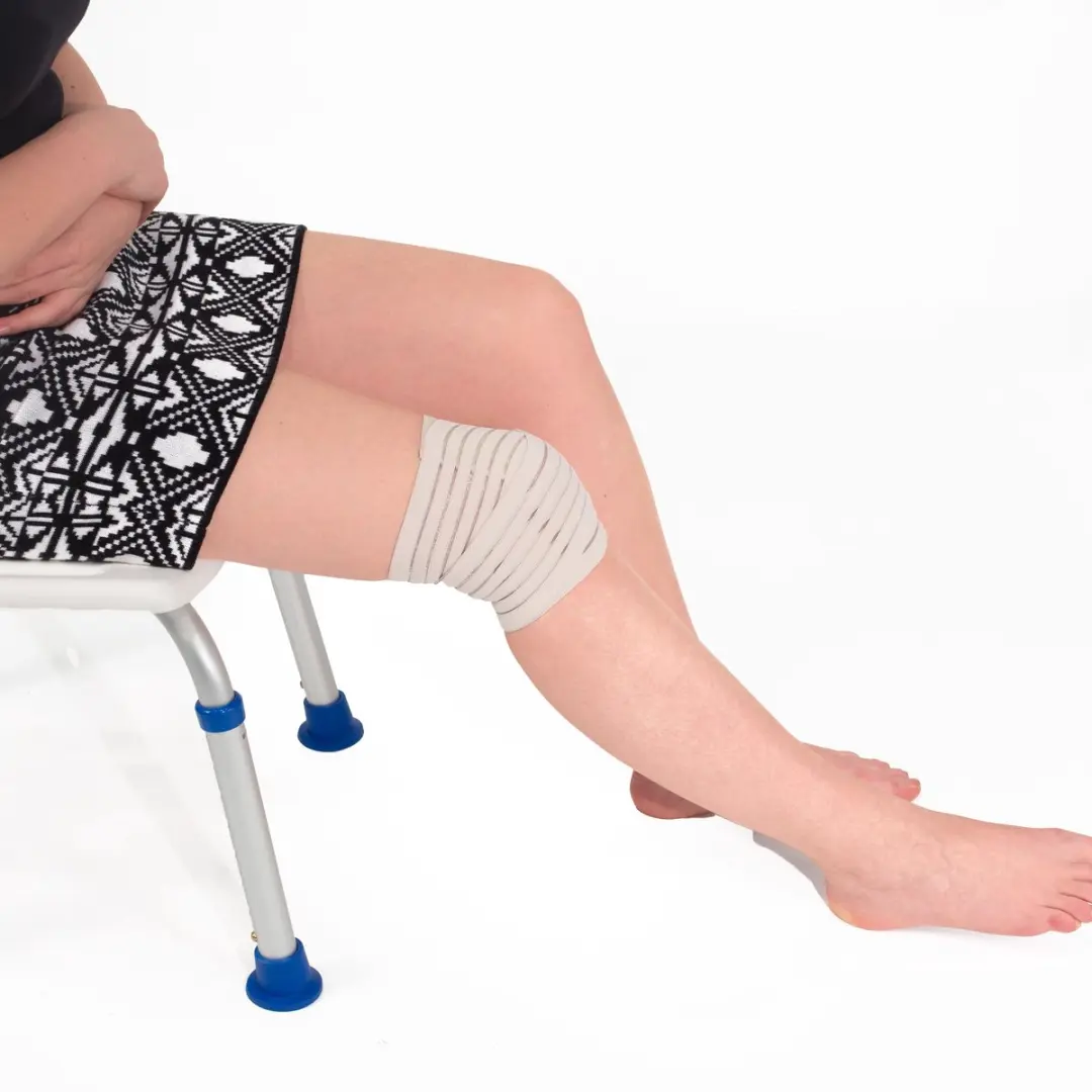 Vitility Knie Sportbandage - Beige