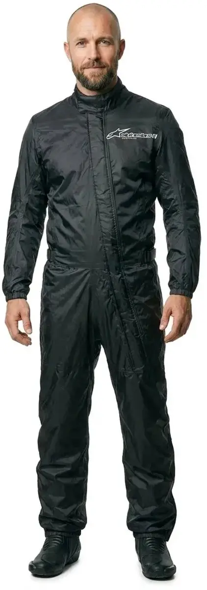 Alpinestars Hurricane Rain V2 Regenpak - S - Zwart