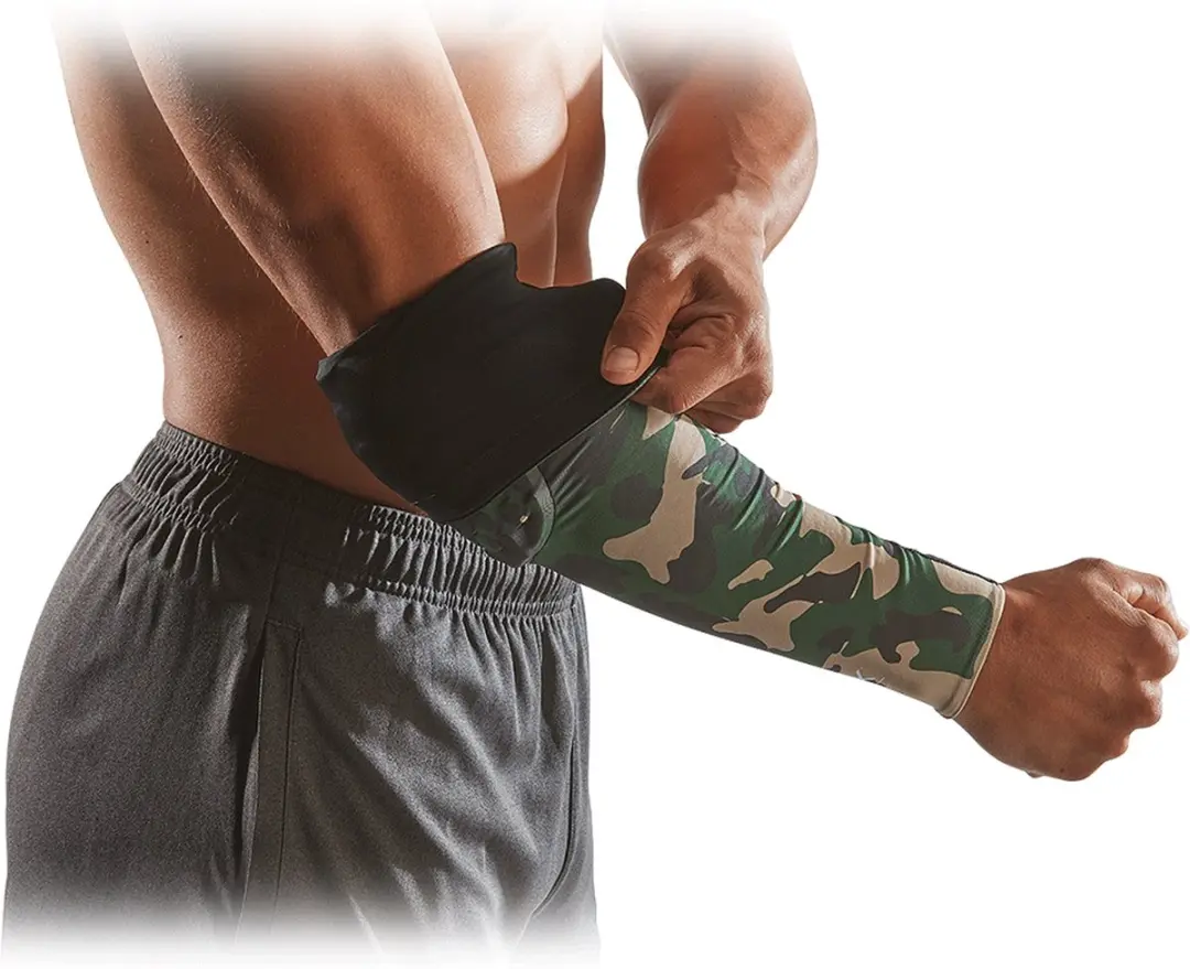 McDavid Hex Reversible Armwarmers - L - Blauw