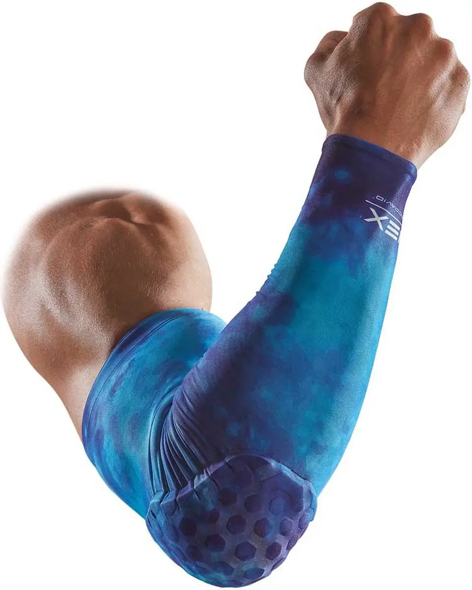 McDavid Hex Reversible Armwarmers - L - Blauw