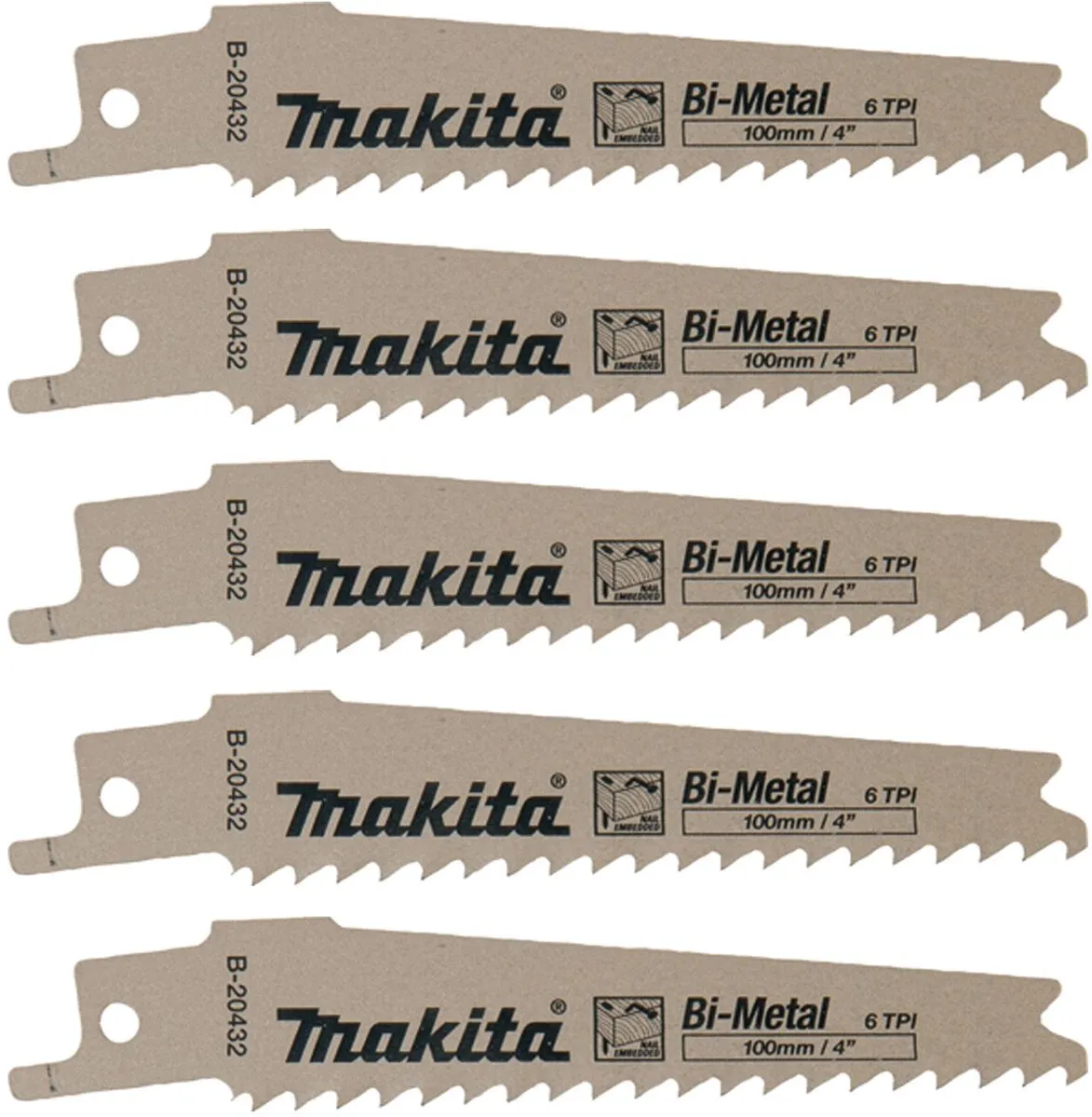Makita Reciprozaagblad B-20432