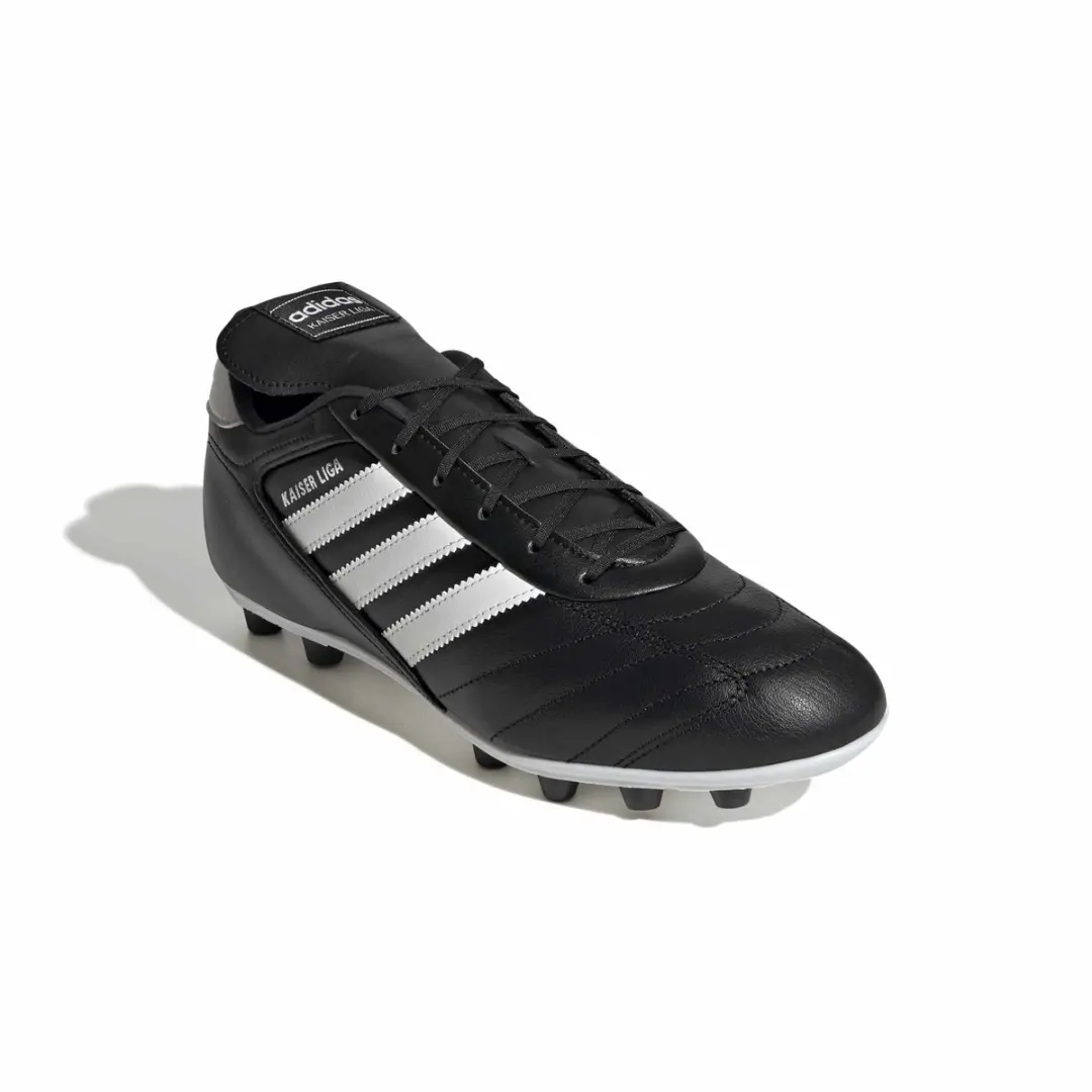 adidas Kaiser Liga 2 Voetbalschoenen FG - Zwart/Wit