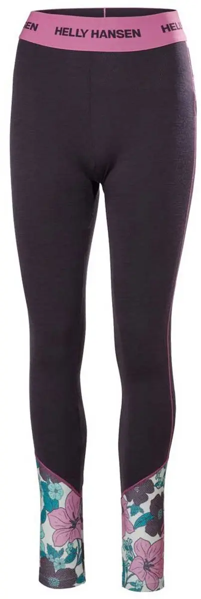 Helly Hansen Lifa Merino Graphic Basislaagbroek - S - Zwart