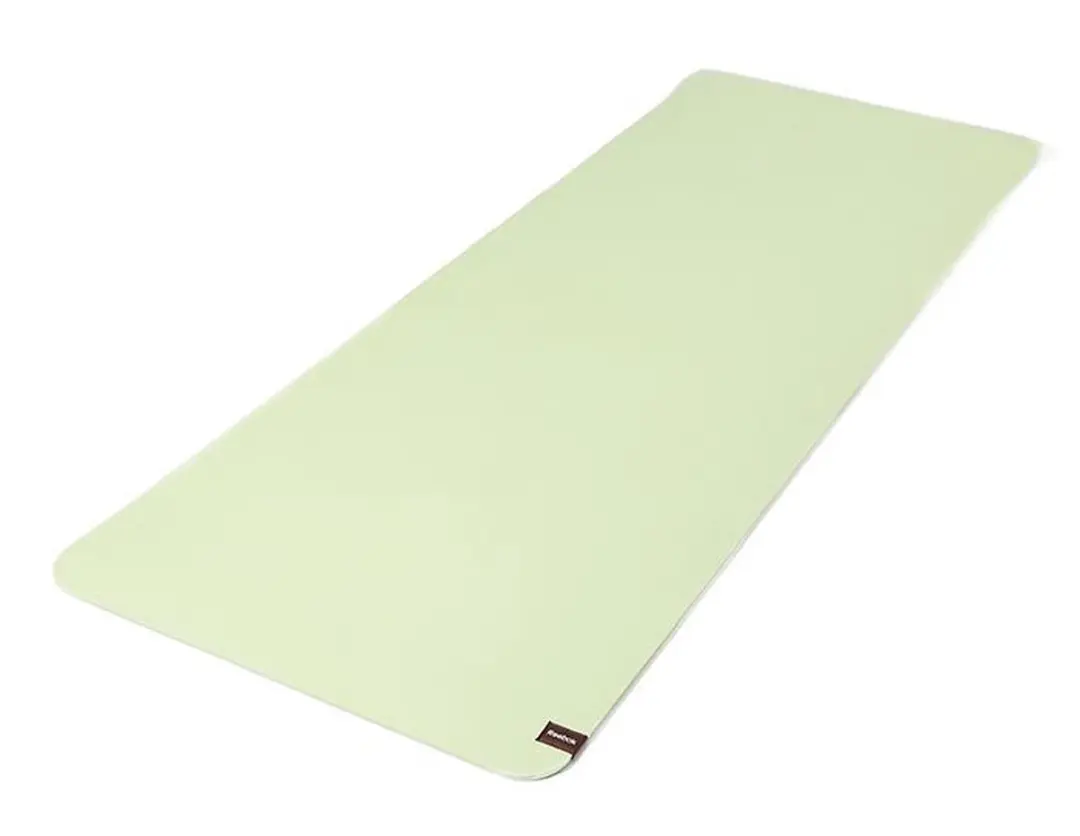 Reebok Dubbelzijdige Yoga Mat 4mm - Blauw/Groen