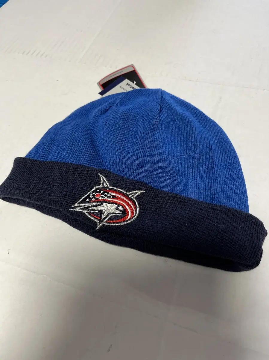 Reebok IJshockey Muts Columbus Blue Jackets NHL Stockholm 2010 - L/XL