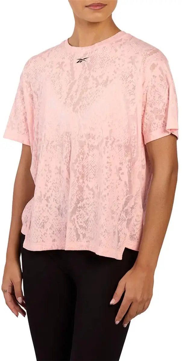 Reebok Lux Fitness Burnout T-shirt