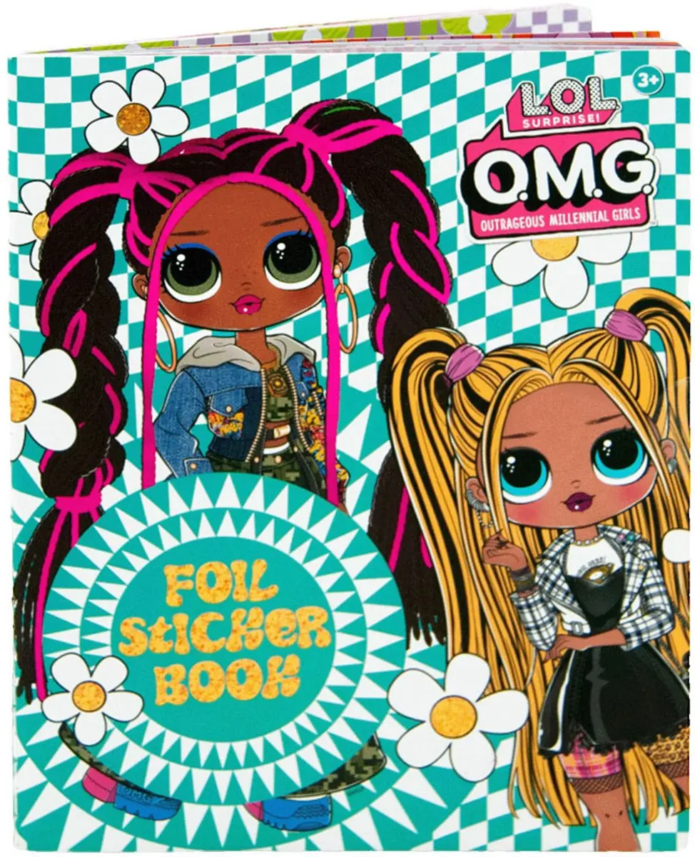 LOL Surprise! Stickerboek Folie 20 Pagina's