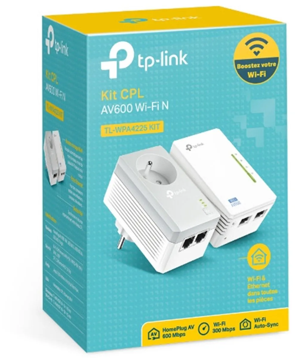 TP-Link TL-WPA4225 KIT Wifi Powerline - 2 Stuks