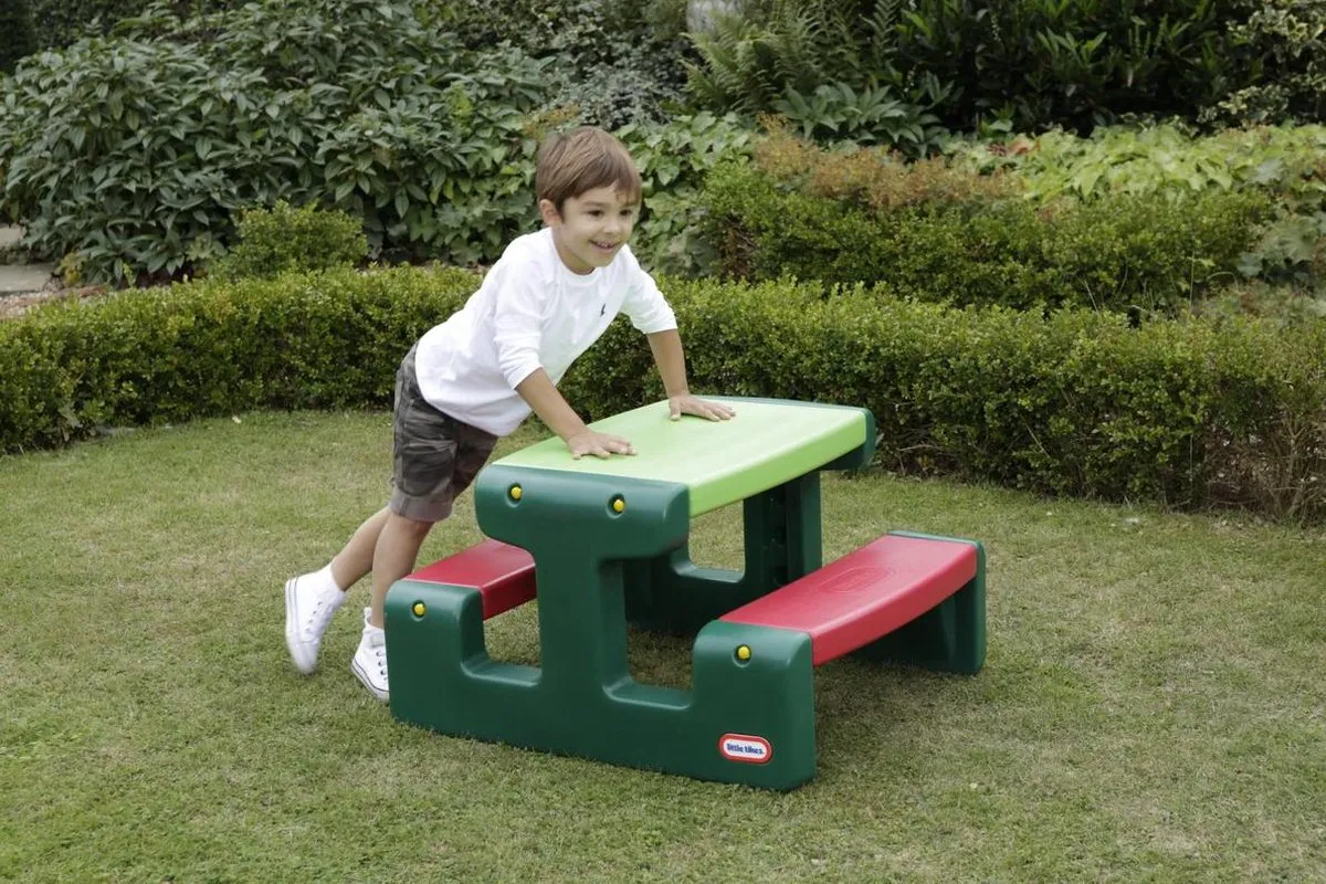 Little Tikes Evergreen Picknicktafel Groen