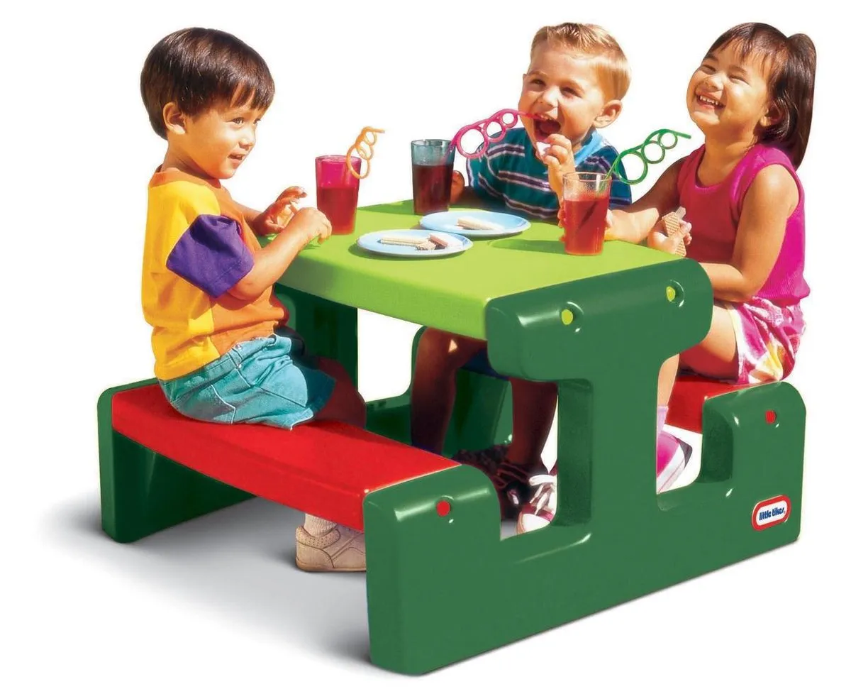 Little Tikes Evergreen Picknicktafel Groen