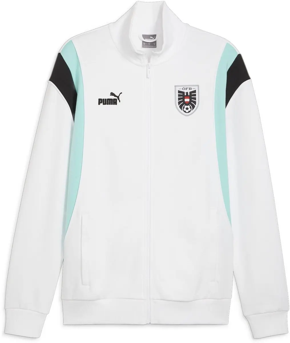 PUMA ÖFB Track Jacket 774192 - Wit/Zwart