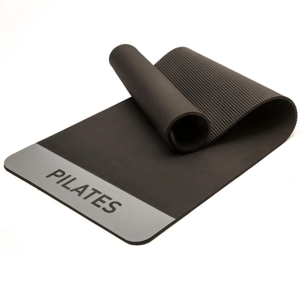 Reebok Studio Pilatesmat 183x61cm - Grijs/Zwart