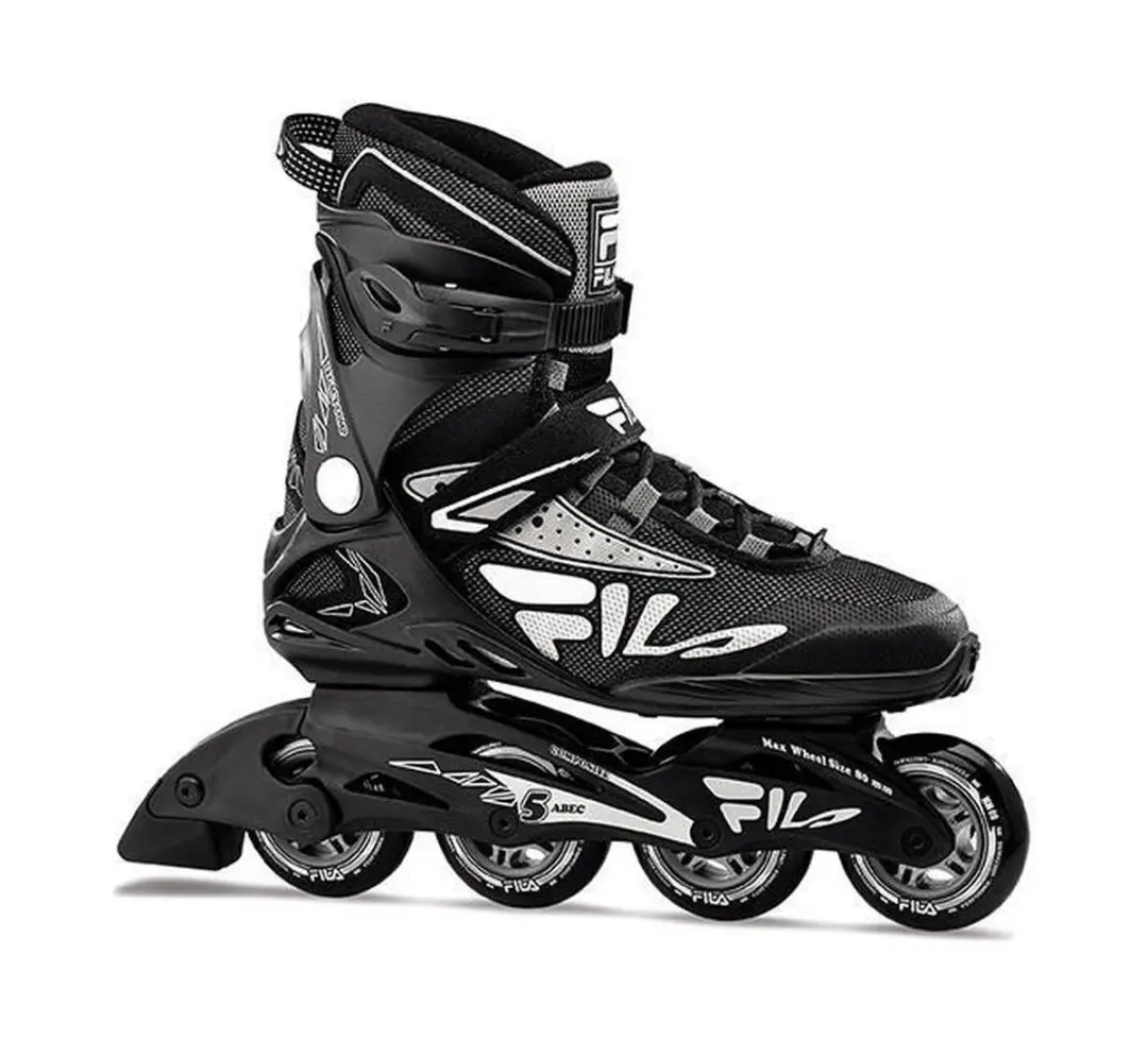Fila Legacy Comp Inlineskates - 80mm - Maat 43.5 - Grijs/Zwart
