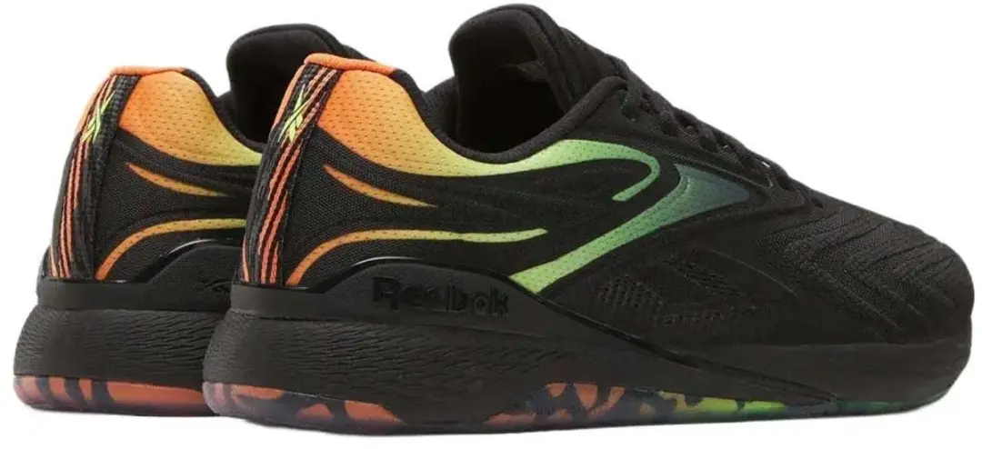 Reebok Nano X5 Edge Schoenen - 44 - Zwart/Aréna Orange/Digital Lime