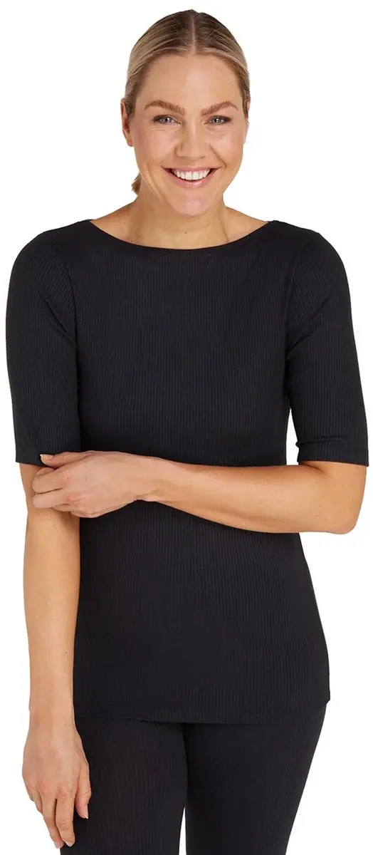 Ten Cate Thermo T-shirt Dames - Maat L - Zwart