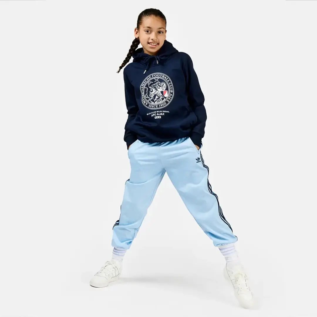 Ajax Logo Hoody - Maat 116 - Blauw