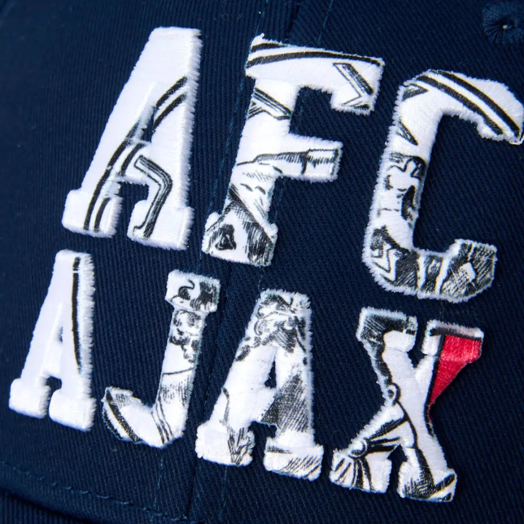 Ajax Cap Senior - Blauw