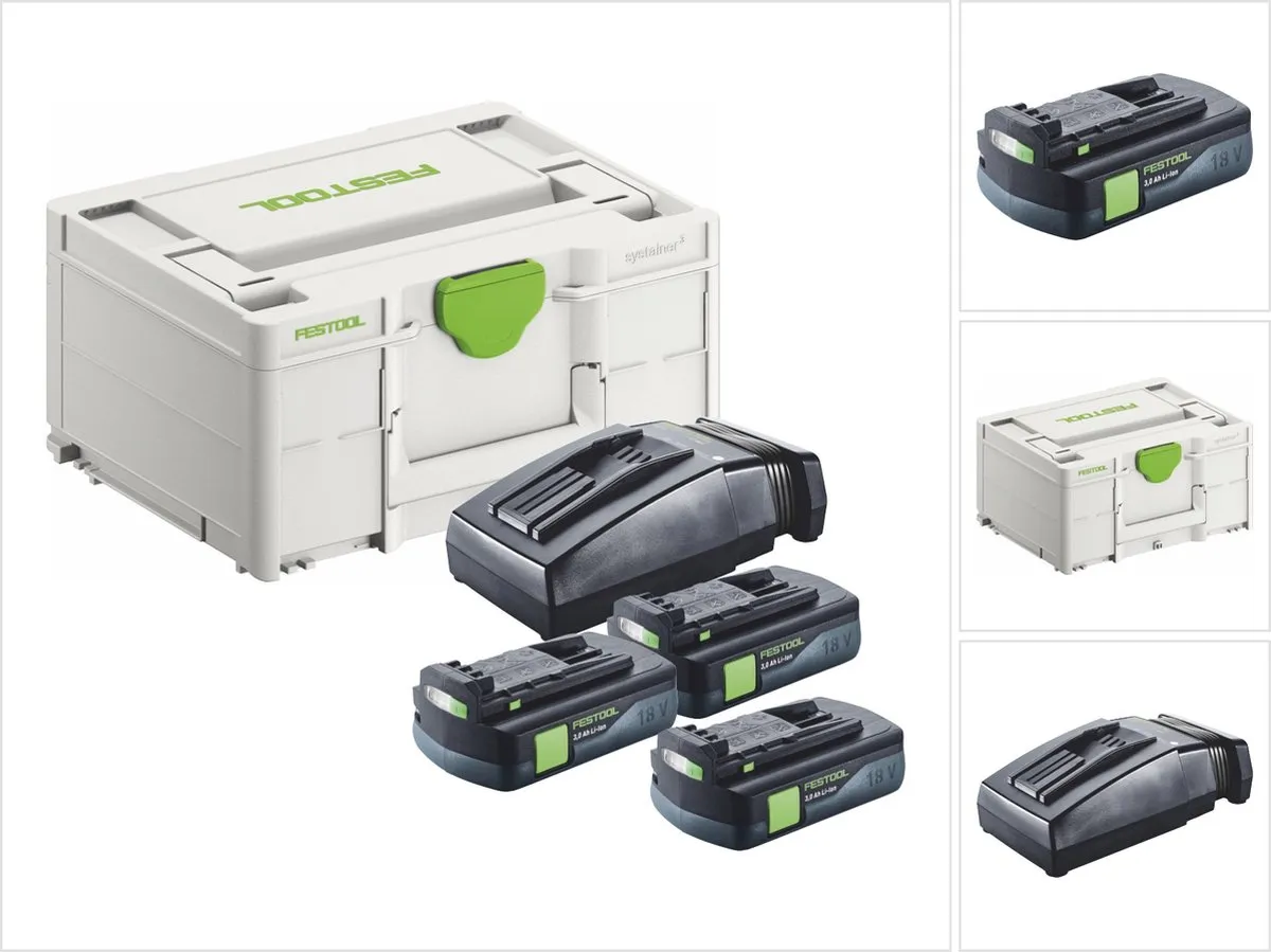 Festool BP 18 Li 3,0 C Energieset