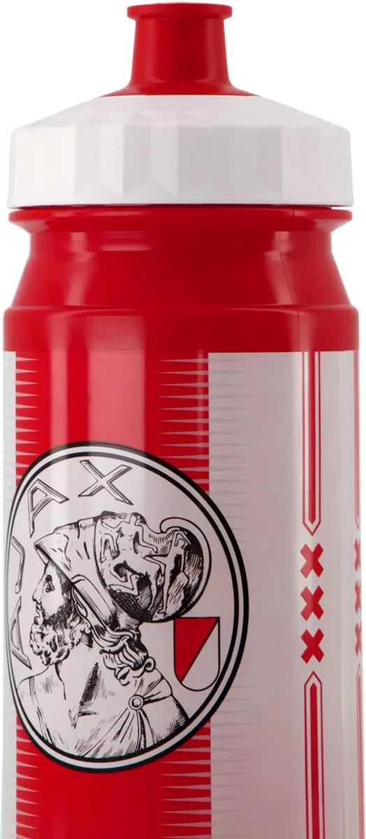 Ajax Bidon 330ml - Rood/Wit