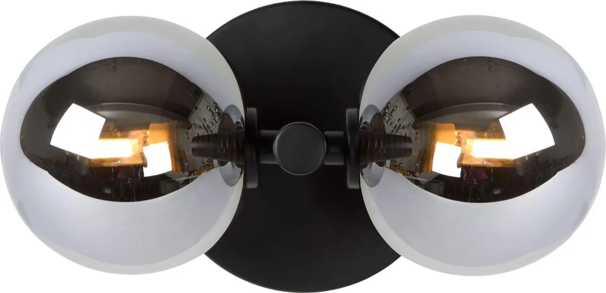 Lucide TYCHO Wandlamp 2xG9 - Zwart