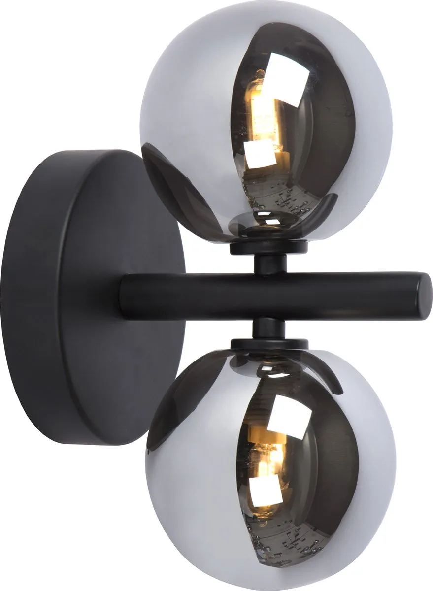 Lucide TYCHO Wandlamp 2xG9 - Zwart