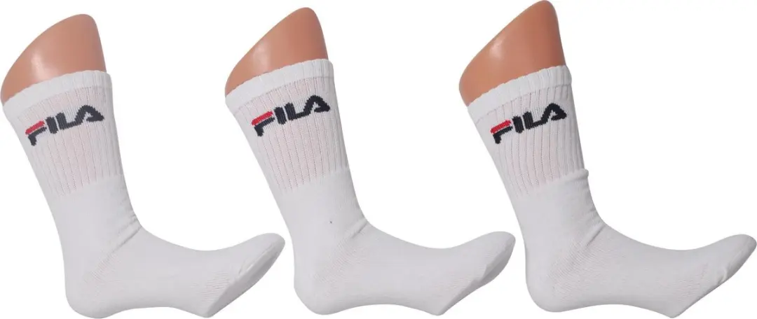 Fila Tennis Sokken 39-42 - 3 Stuks - Wit