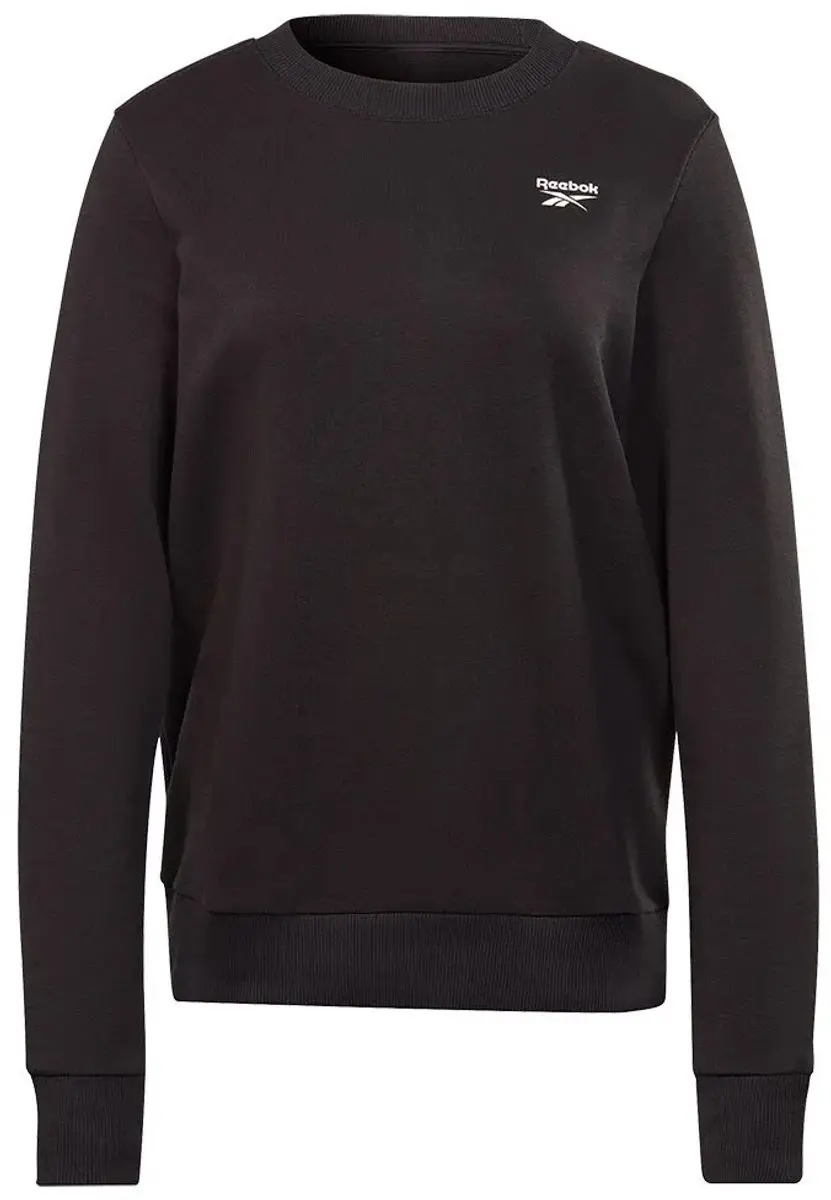 Reebok Ri Sl French Terry Crew Sweatshirt - M - Zwart