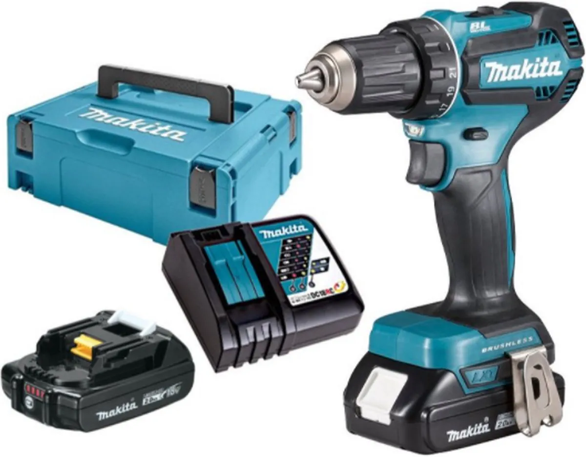 Makita DDF485RAJ Accu Boor-/schroefmachine 18V - 2x 2000mAh